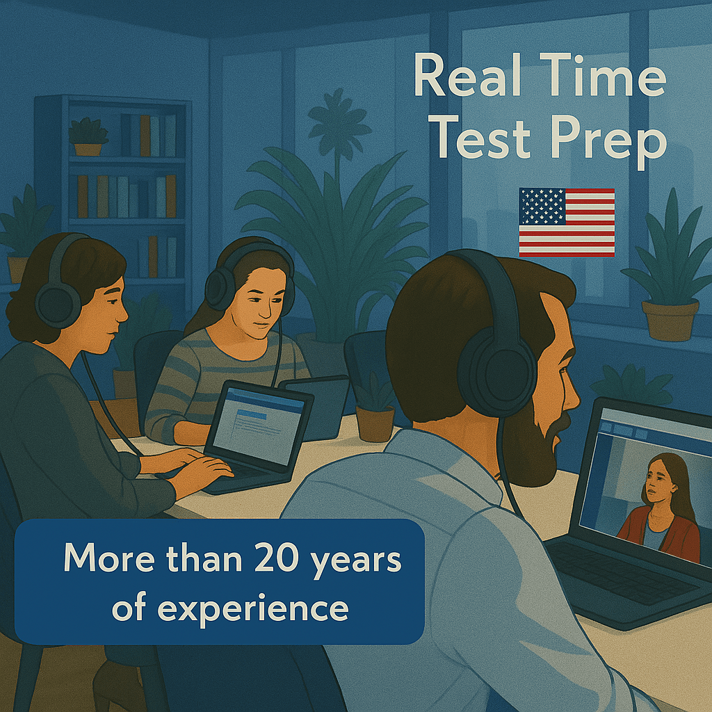 real time learning with american school